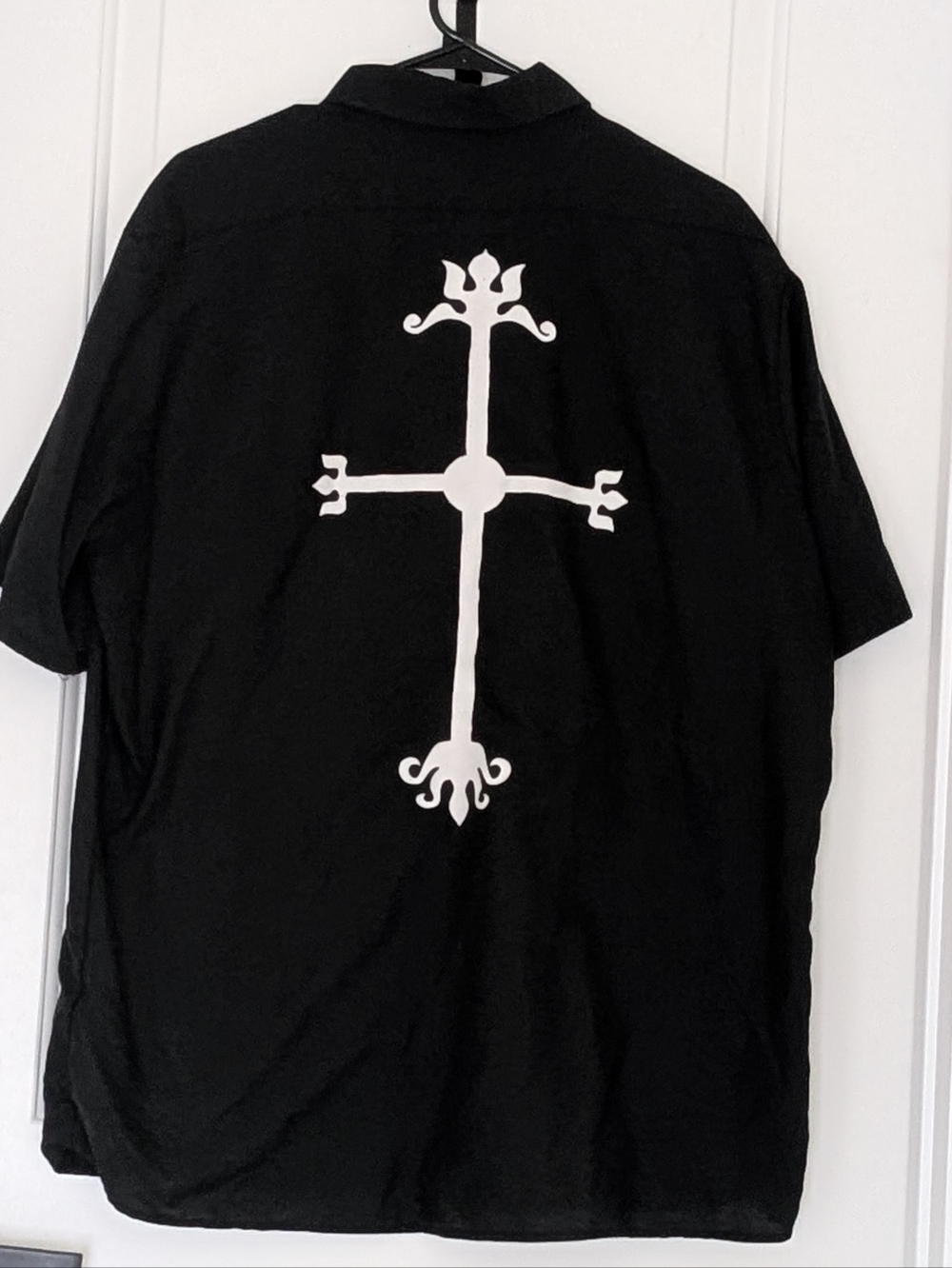 DARK LOTUS | Vintage Work Shirt | Mens XL